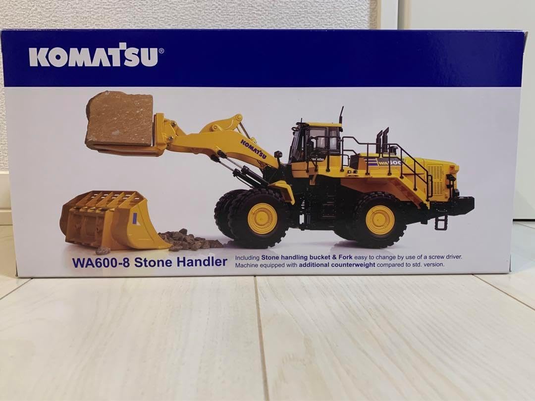 1/50 コマツ WA600-8 ストーンハンドラー ミニチュア WA150-8｜商品